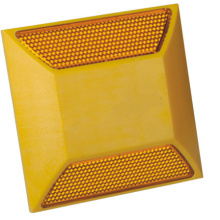 Solar Reflective Yellow Plastic Road Studs